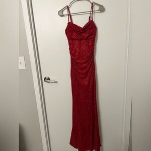Windsor sparkly red dress